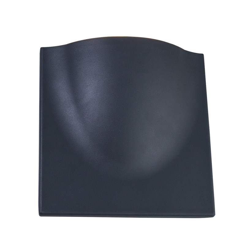 Настенный светильник Arte Lamp A8512AL-1GY, черный, 20*20 см