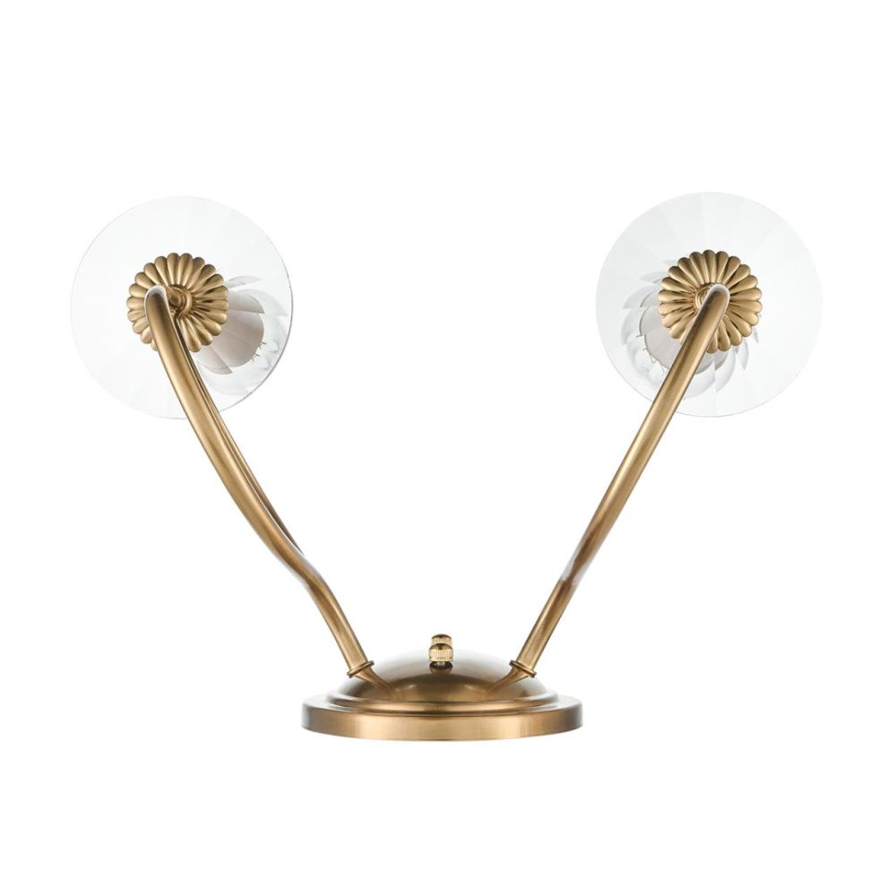 Бра 35**-29 см, 2*E14*40W, Lumion INCANTO 8033/2W, медь, прозрачный