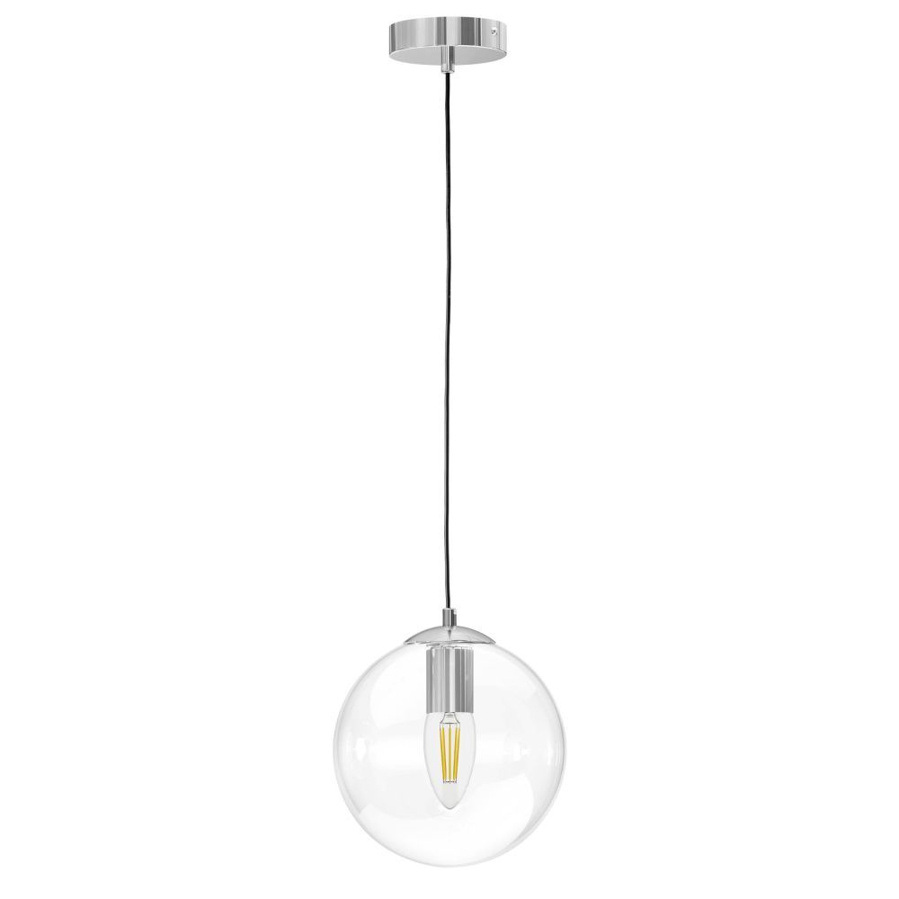 Подвес *20*-150 см, 1*E27*6W, Lightstar Sferetta 801004, Хром