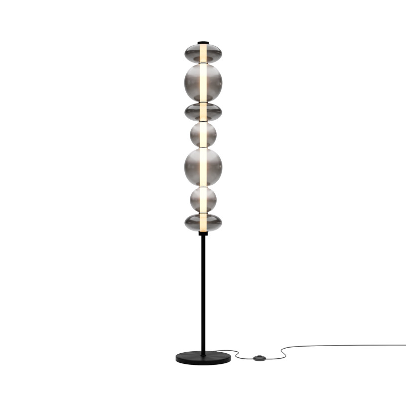 Торшер 28*163 см, LED, 40W, 3000К, Maytoni Futuro MOD307FL-L40B3K черный