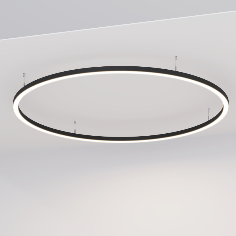 Радиусный профиль Maytoni Led strip ALM-3535R-B-D-90°-1.5M, черный