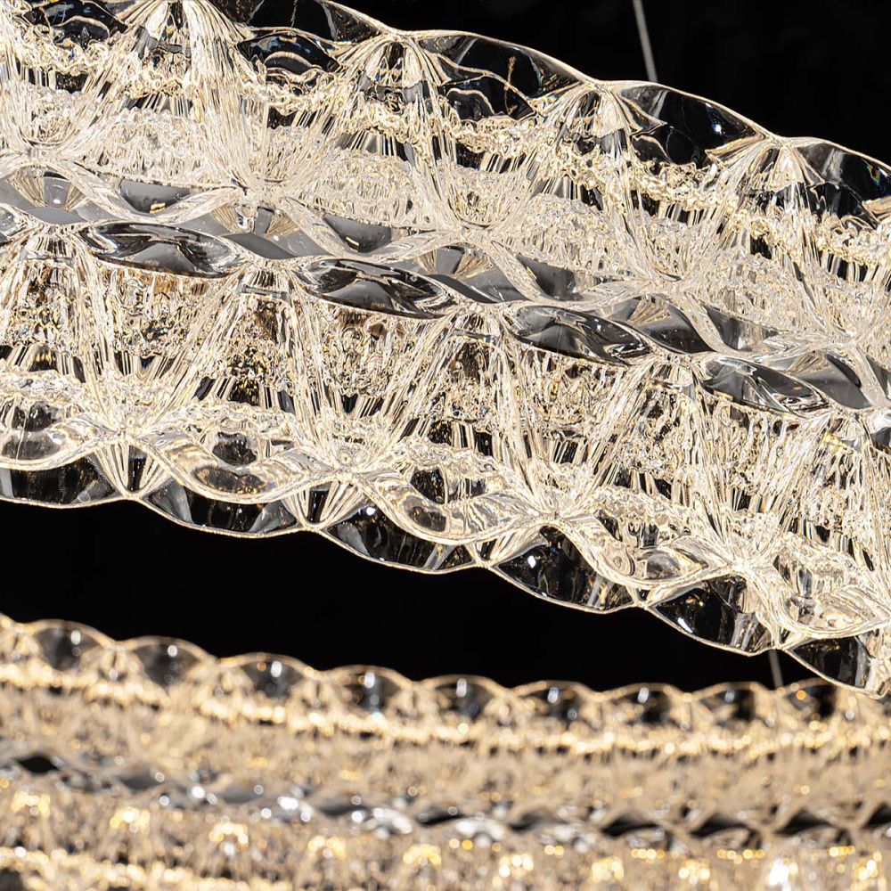 Люстра *80*13 см, LED*70W, 3000-6000K, Modelux  ML.8185.800 CR, Хром