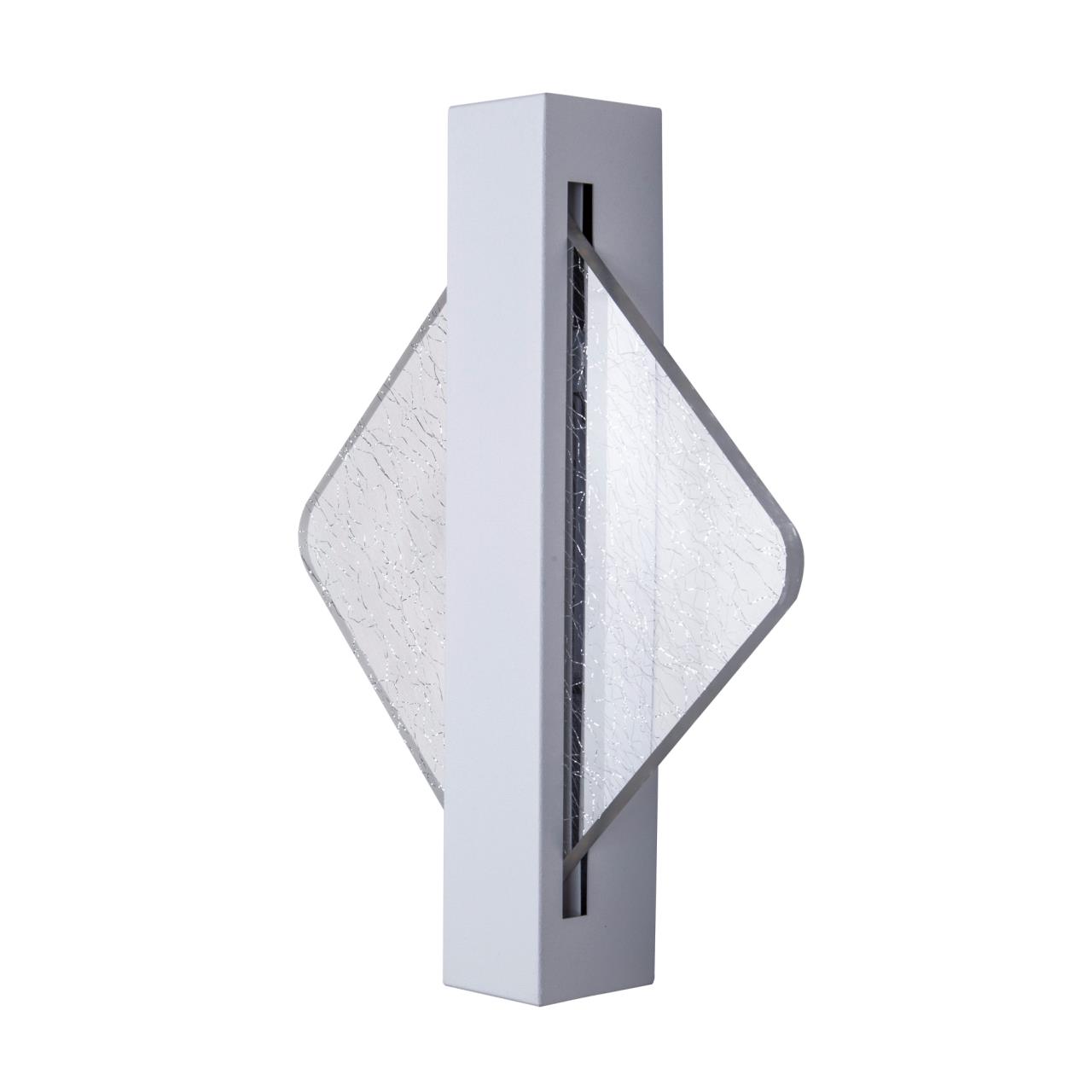 Бра 20*5*25 см, 11W, 3000 / 6000K, Белый LED4U L7388-250 WH