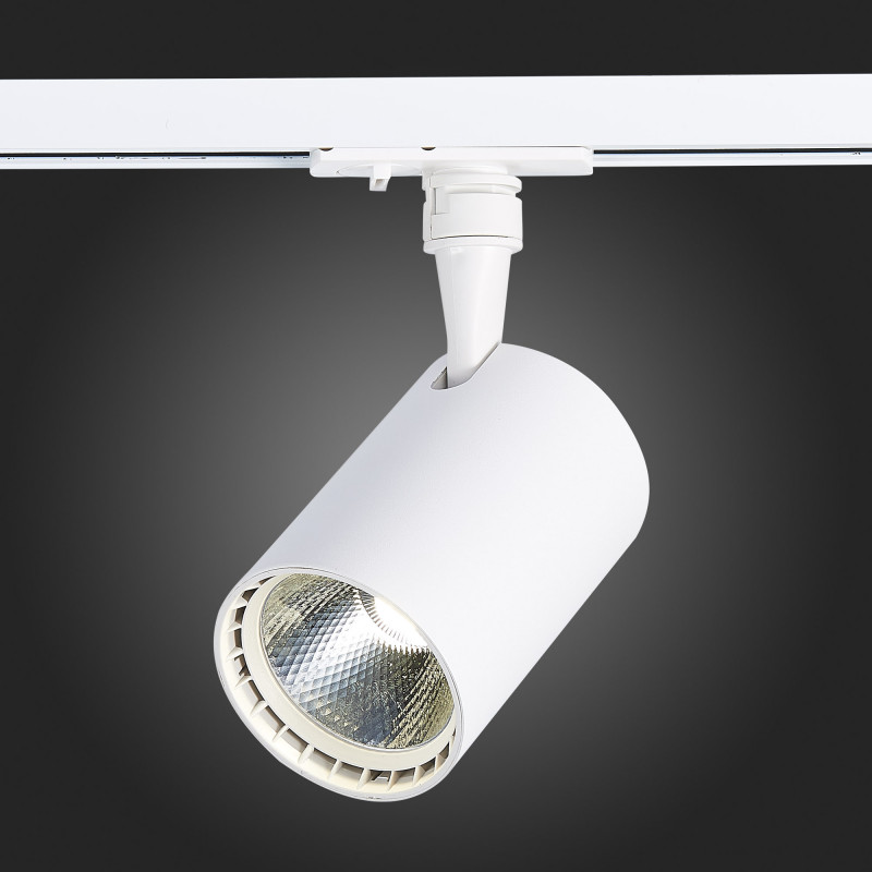 Трековый светильник 12*8 см, 15W, 3000K ST LUCE ST351.536.15.24 Матовый белый
