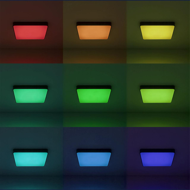 Cветильник 40 см, 70W, 3000-5500K, Citilux Купер CL724K70G1 RGB, черный