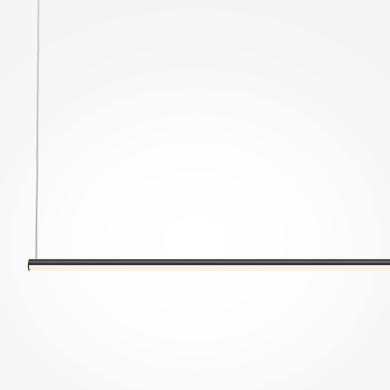 Подвесной светильник 80*1,7*316,7 см, LED, 10W, 4000К, Maytoni Halo MOD246PL-L16BK черный