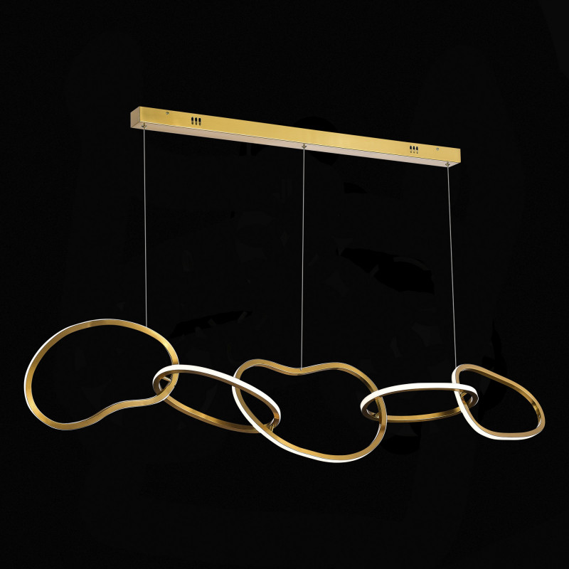 Светильник 150 см, 50W, 4000K ST LUCE ABRA SL6505.203.50 Золотистый