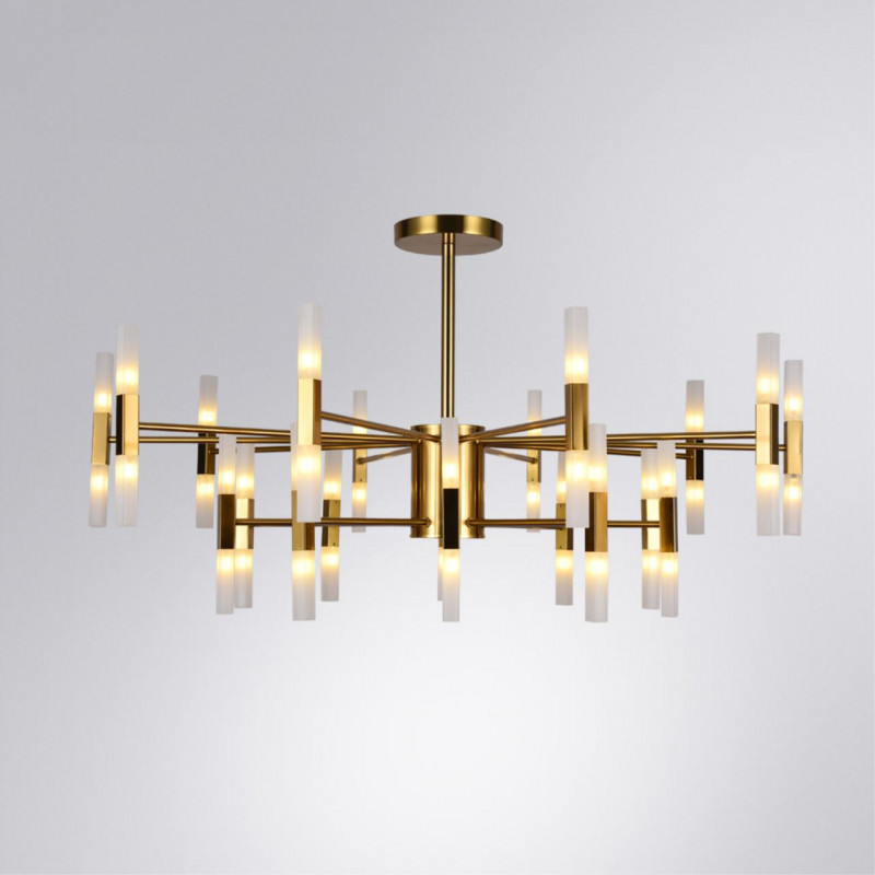 Люстра 95 см Arte Lamp Ramona A7410PL-40PB медный