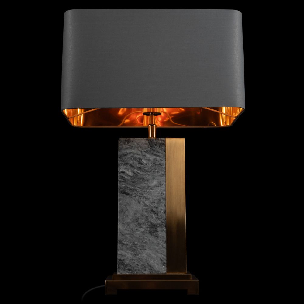 Настольная лампа 63 см, Loft IT Flagstone 10445T/E, бронза