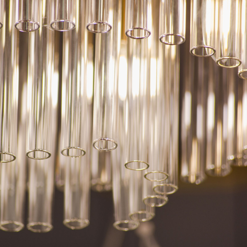 Светильник 100 см, Favourite Rubum 4203-12P, латунь