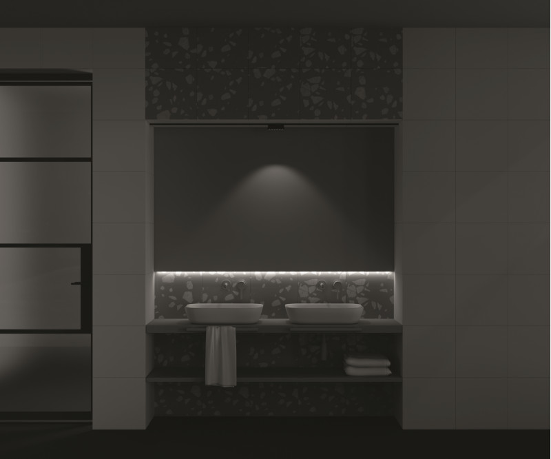 Светильник 12 см, 6W, 3000K, Maytoni Points TR082-1-6W3K-M-B, черный