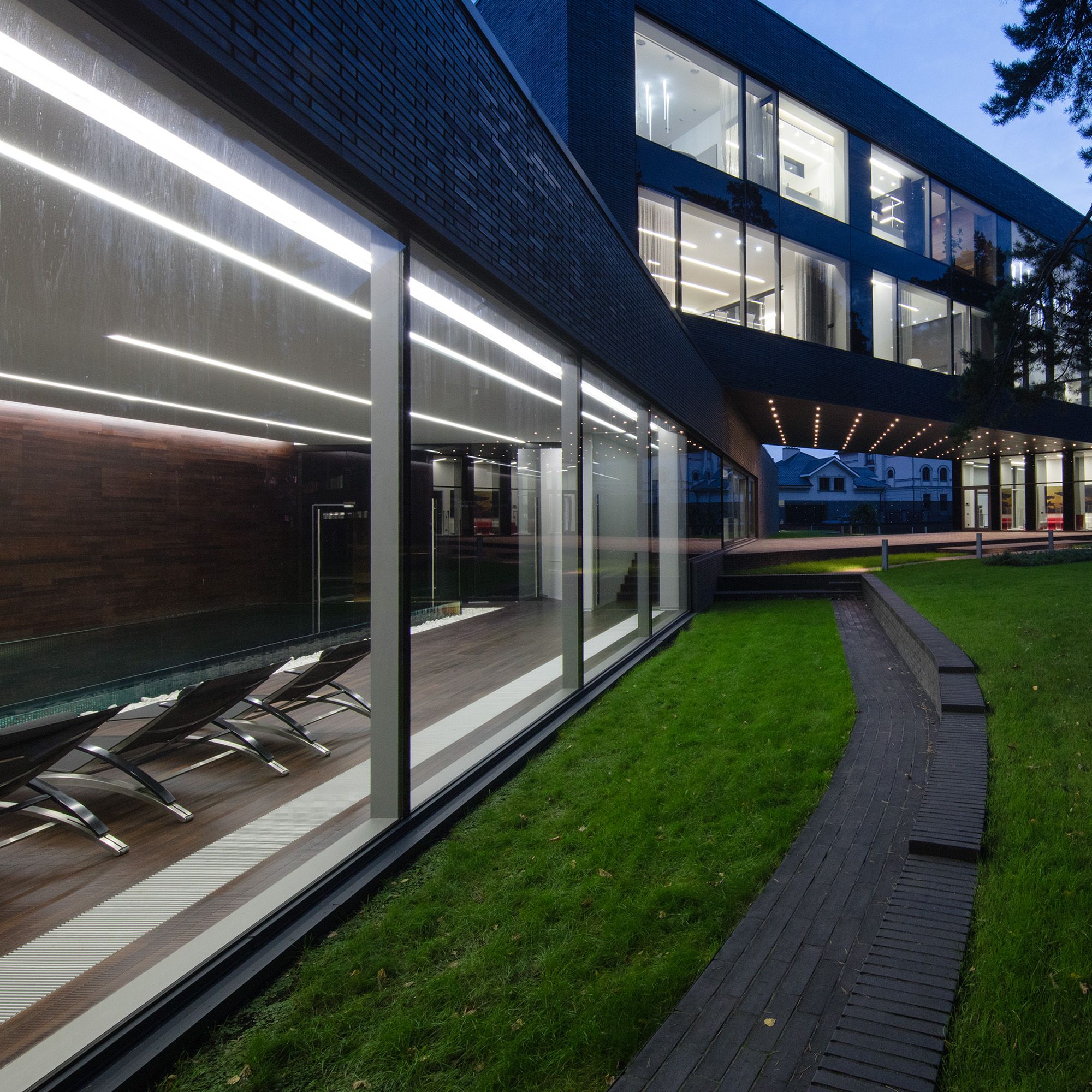 Линейный светодиодный встраиваемый светильник 128см 25Вт 4200К матовое серебро 101-300-128 Elektrostandard Pro