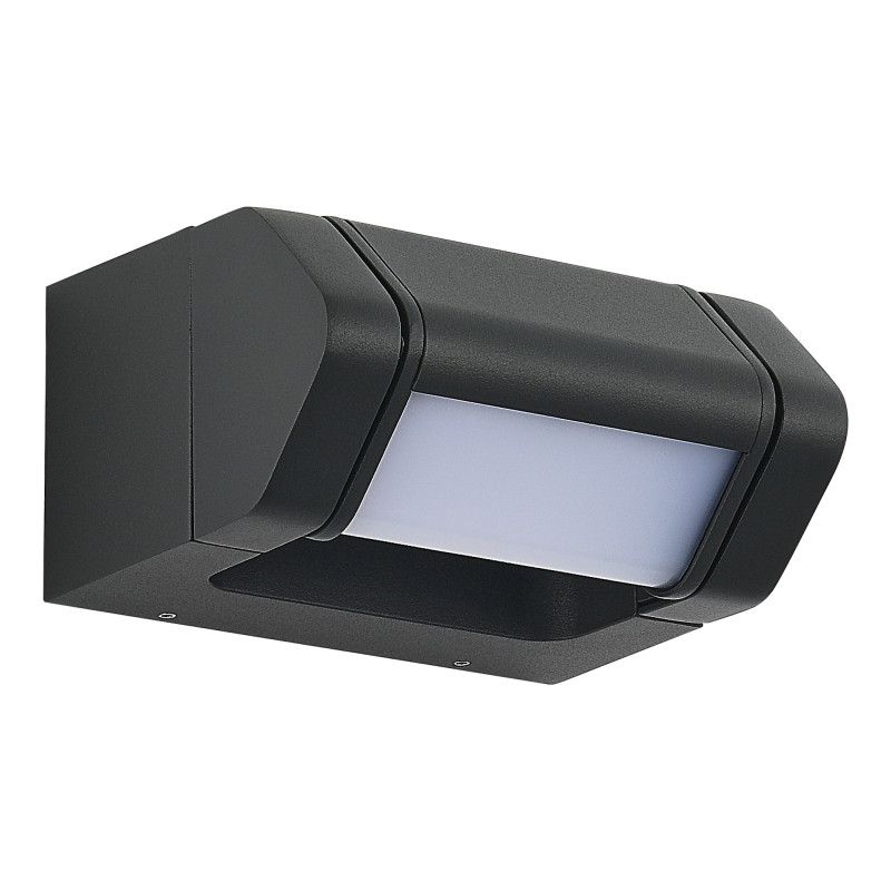 Светильник настенный 12,6*15,2*8 см, *LED*8W, 3000K, ST-Luce PROTECH SL9540.701.01, серый