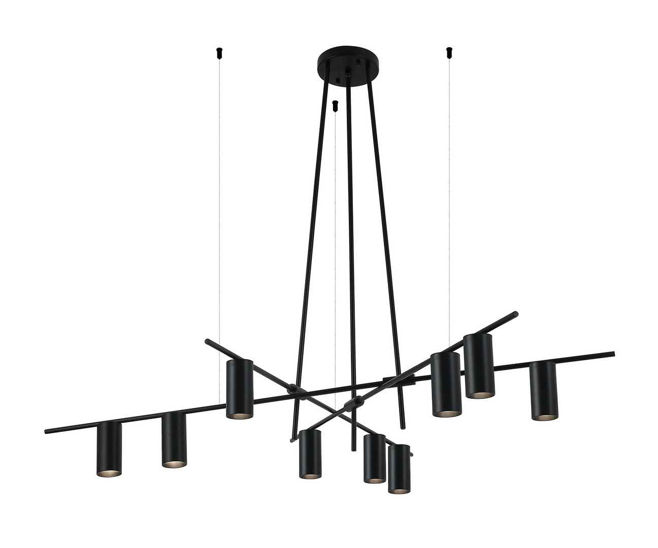 Светильник 125 см, Kink Light 07621-9,19, черный