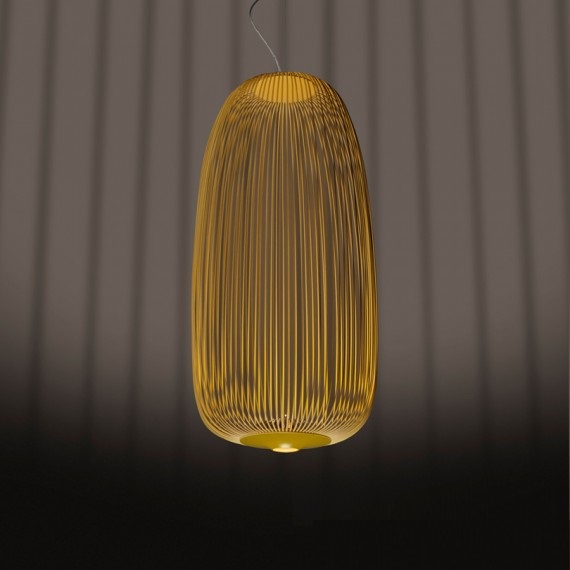 Светильник DZN-44755 ЗОЛОТО D250*550/H2000/2/LED/6W/3000K SPOKES by Foscarini