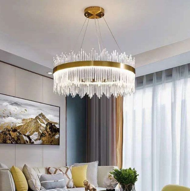 Светильник MD.6020 BRASS/ЛАТУНЬ D500/H1200/1/LED/...W DZN22-05