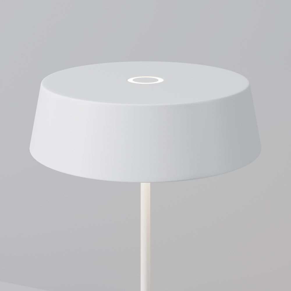 Уличный переносной аккумуляторный светильник *12*-30 см, *LED*2W, K, Maytoni Outdoor Porto O540TL-L2WCCT, Белый