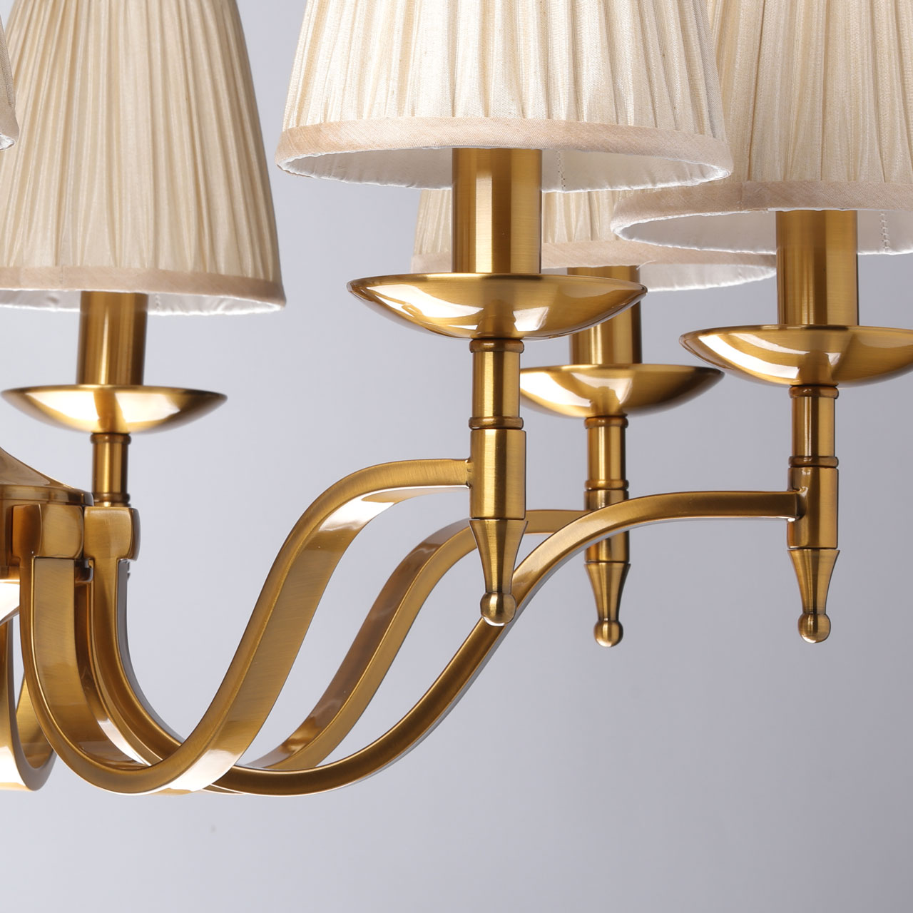 Люстра   80*156 см, 8*E14 бронза MW-Light Вирджиния 444012308