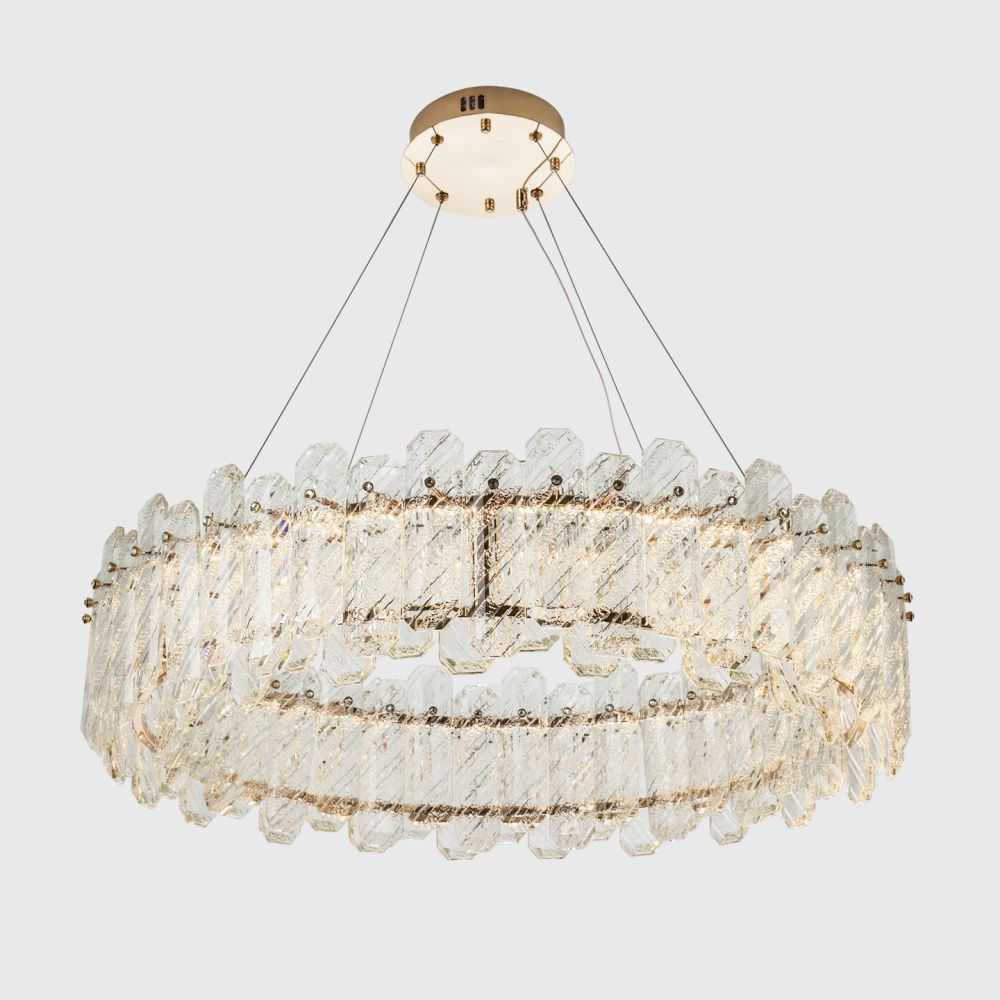 Подвесная люстра 80*80*120 см, LED 88W, 3000 / 6000K, Золото MODELUX ML.350.800 GD