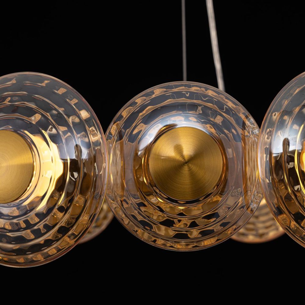 Светильник 75 см, 72W, 3000K, Citilux JANTAR CL240173, латунь