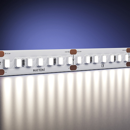 High CRI светодиодная лента Ultra 24В 2835 17Вт/м 4000К 5м IP20 201092 Maytoni  Led Strip, цена за метр, отгружается по  5 м