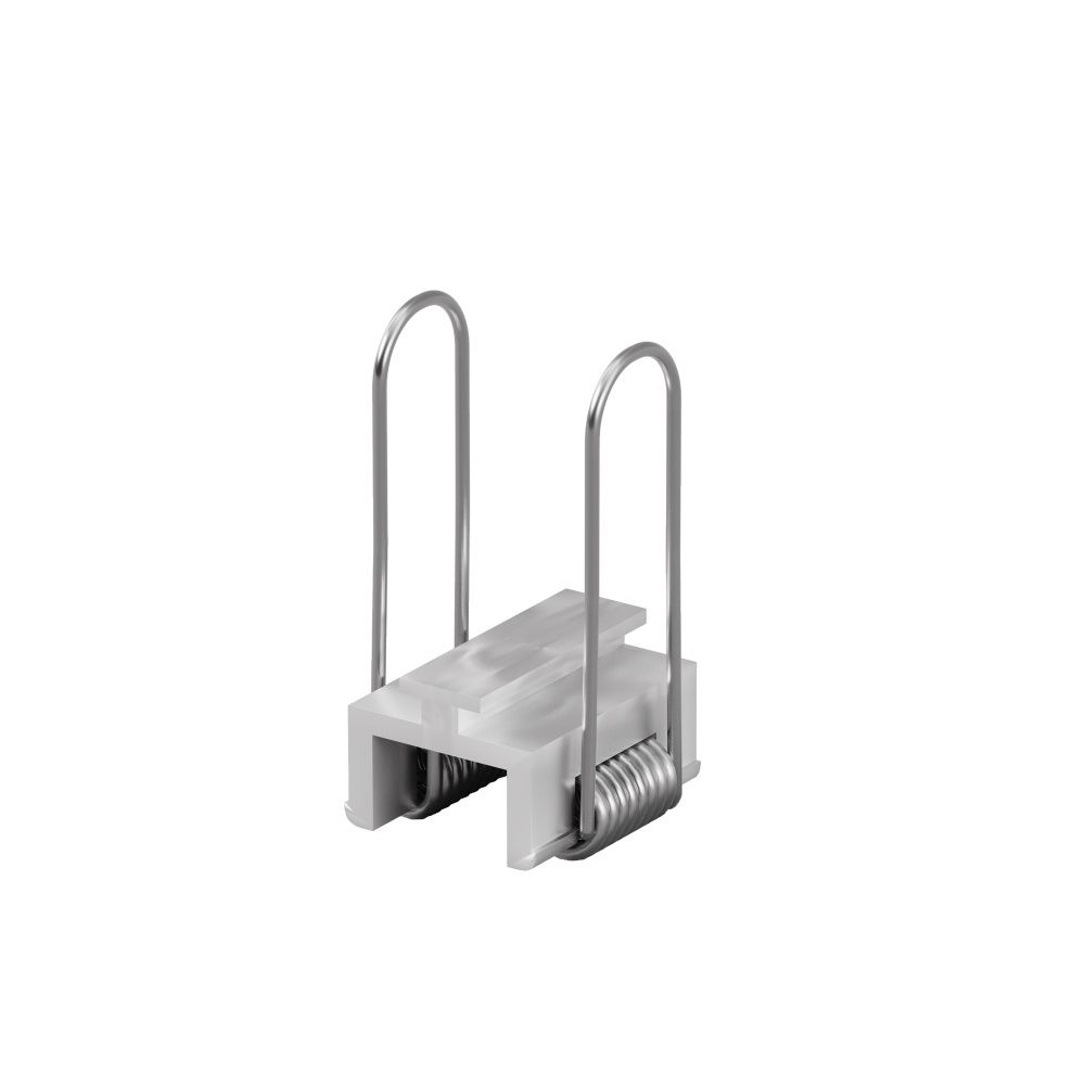 Комплект креплений (для профиля 35×42) 4 шт., ALM-3542-MT 642055, 3*5*2 см, Maytoni Led Strip 642055, Серебро