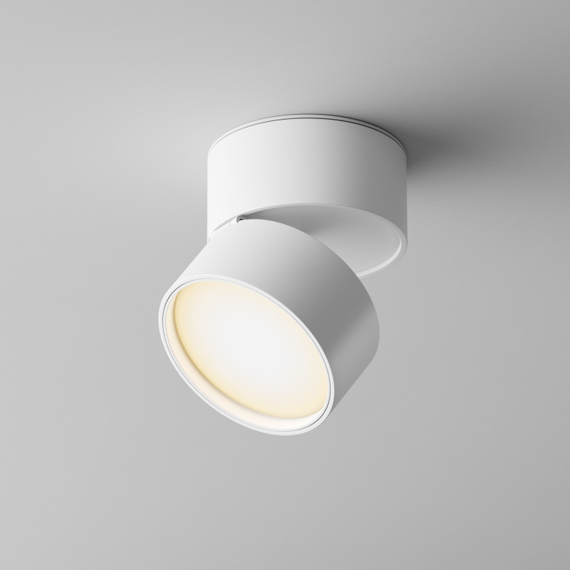 Светильник 9*9 см, LED 12W, 3000K Maytoni Onda C024CL-L12W3K, белый