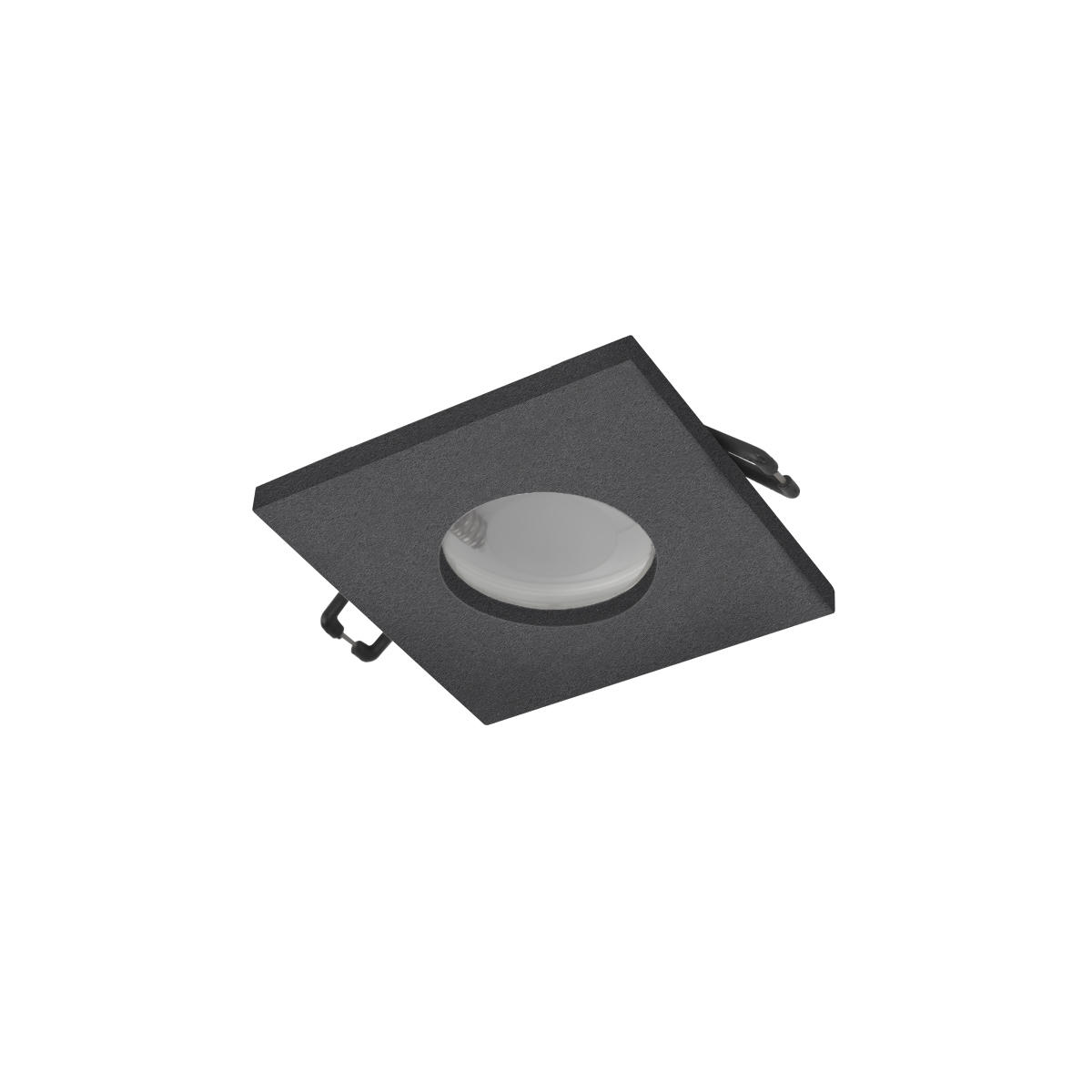 Встраиваемый светильник 8,5*8,5*3 см, GU10 LOFT IT Chip 10338/A Black черный