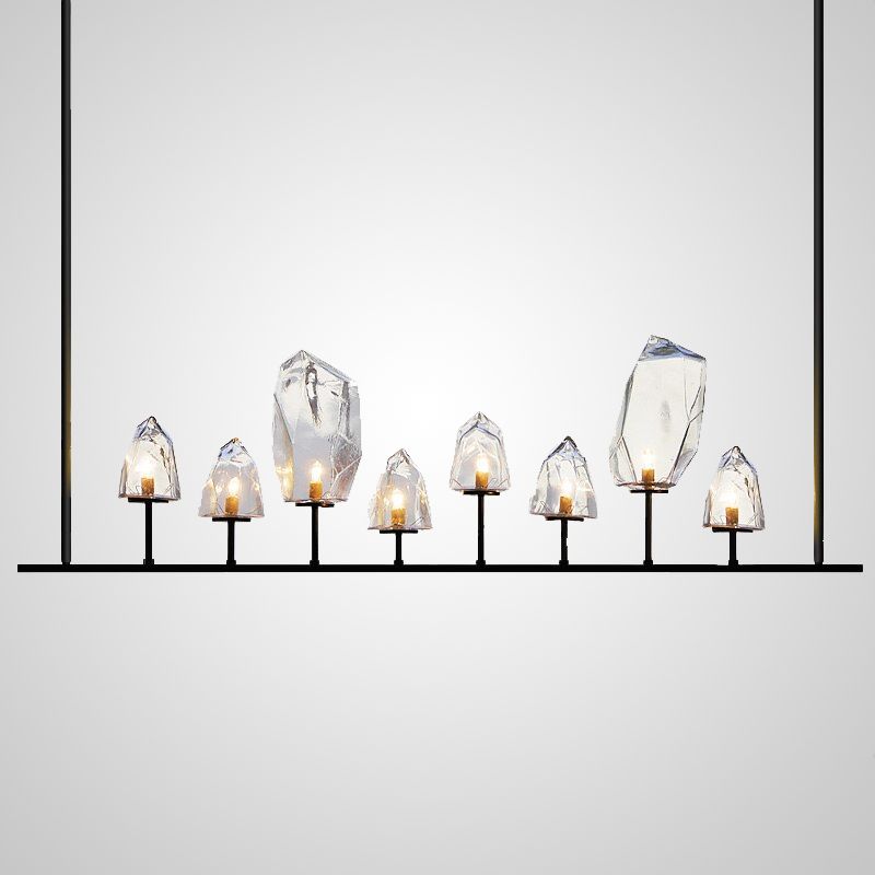 Подвесной светильник RONIT 25*32*32 см, 8*G9*40W, ImperiumLoft ronit01, Чёрный