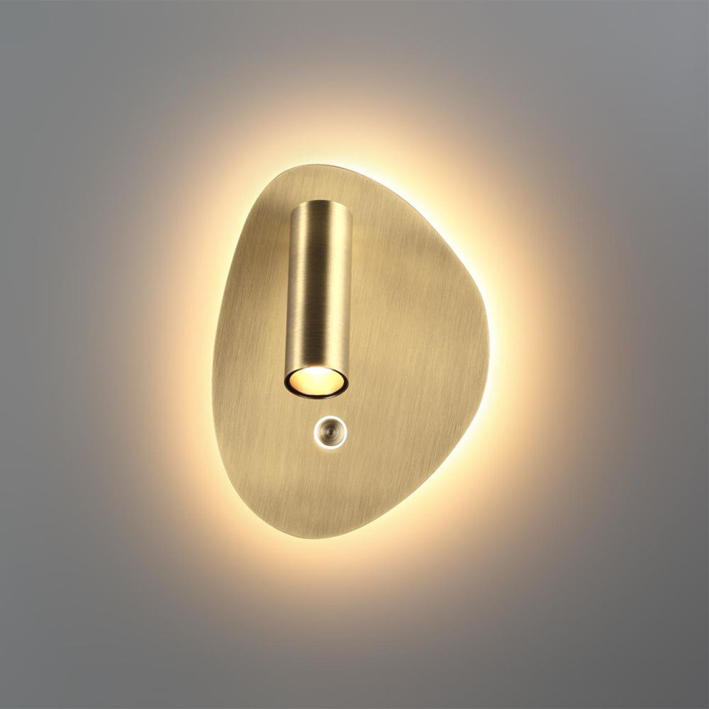 Бра 13**17- см, *LED*9W, 2700/3300/4000K, Odeon Light Roy 7185/9WL, бронзовый