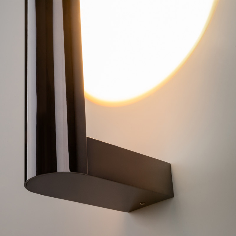 Бра 10,2*4,5*35 см, LED, 3000К, Maytoni Theorema MOD288WL-L5B3K черный