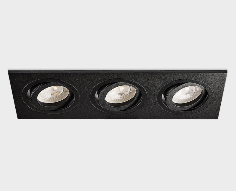 Встраиваемый светильник Megalight SAG303-4 black, черный