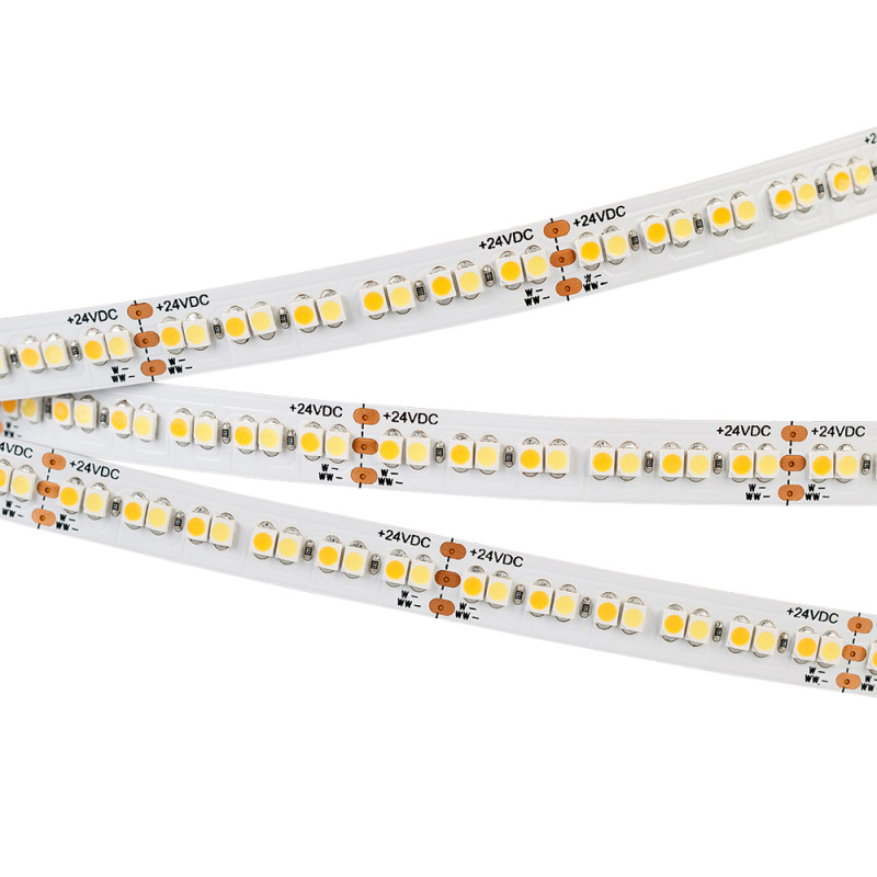Лента RT 6-5000 24V White-MIX 4x (3528, 240 LED/m, LUX) (Arlight, Изменяемая ЦТ) 025210. Цена указана за 5 метров. Продается кратно 5 метрам.