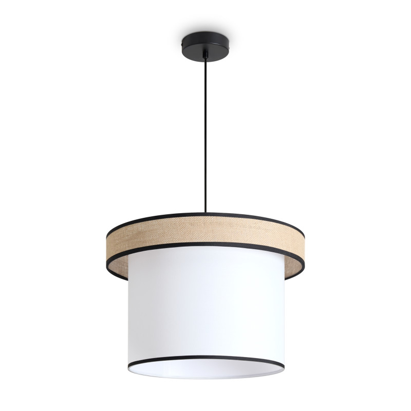 Подвесной светильник 38*205 см, E27, 60W, Freya Mixture FR5483PL-01B2 черный