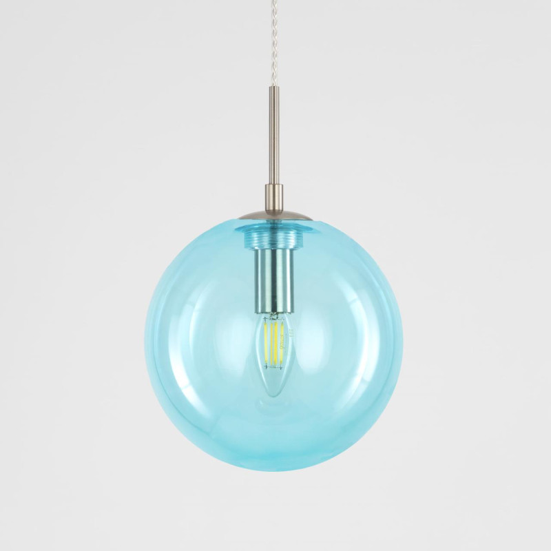Светильник подвесной 20*130 см, 1*E14, Матовый хром Citilux Томми CL102627