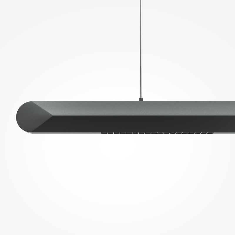 Подвесной светильник 120*4*314 см, LED, 40W, 3000К, Maytoni Motion MOD276PL-L40B3K черный