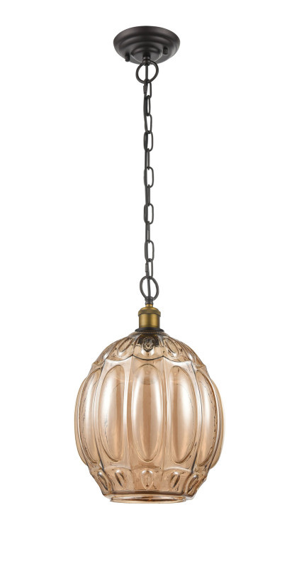 Подвесной светильник  28*165 см, 1*E27 коричневый, бронза Vele Luce Helen VL4266P41