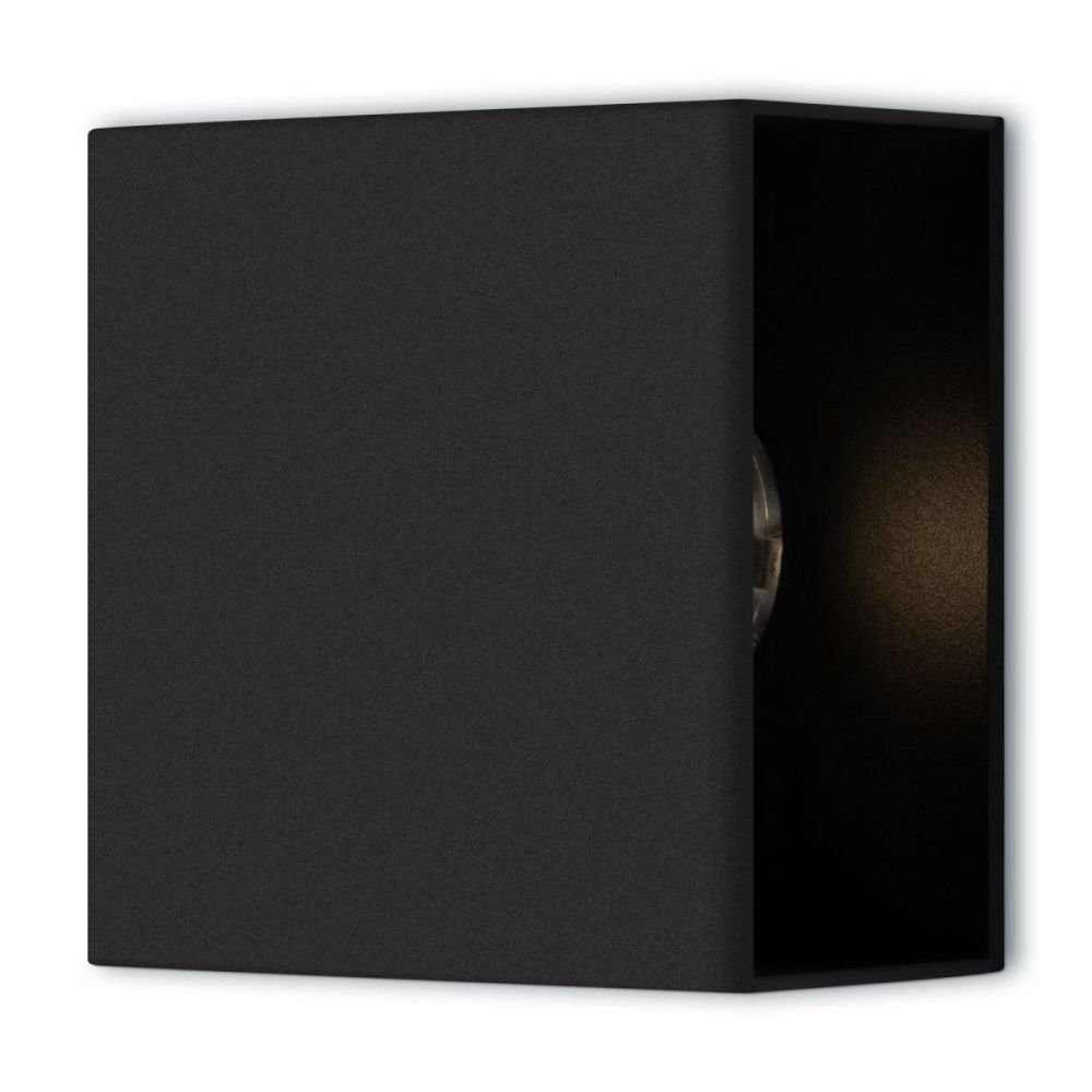 Настенный светильник 10 см, 6W, 4000K, Freya Fless FR10005WL-L6B, черный