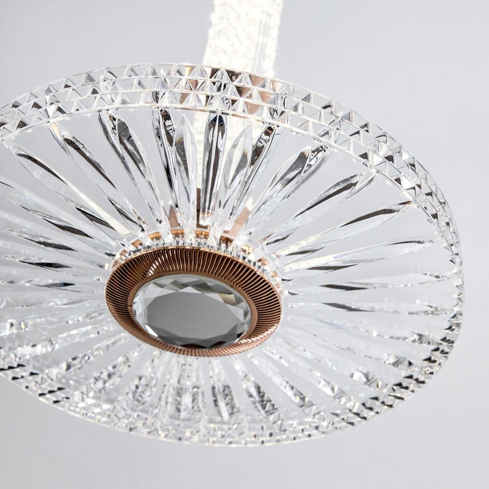 Подвесной светильник 18*18*200 см, LED 15W, 4000K, Золото MODESTYLE MS.89115.1