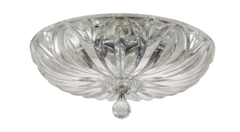 Светильник потолочный 40 см, Crystal Lux DENIS D400 CHROME Хром