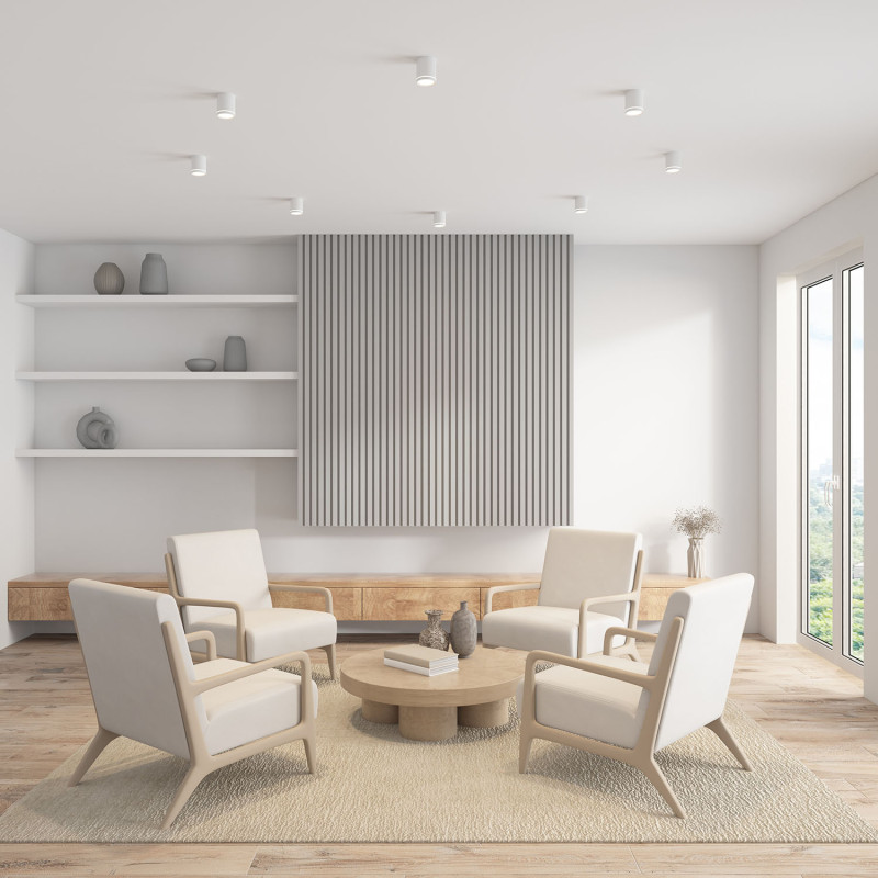 Светильник 7*7 см, LED 5W, 3000K Denkirs DK4016-WH белый