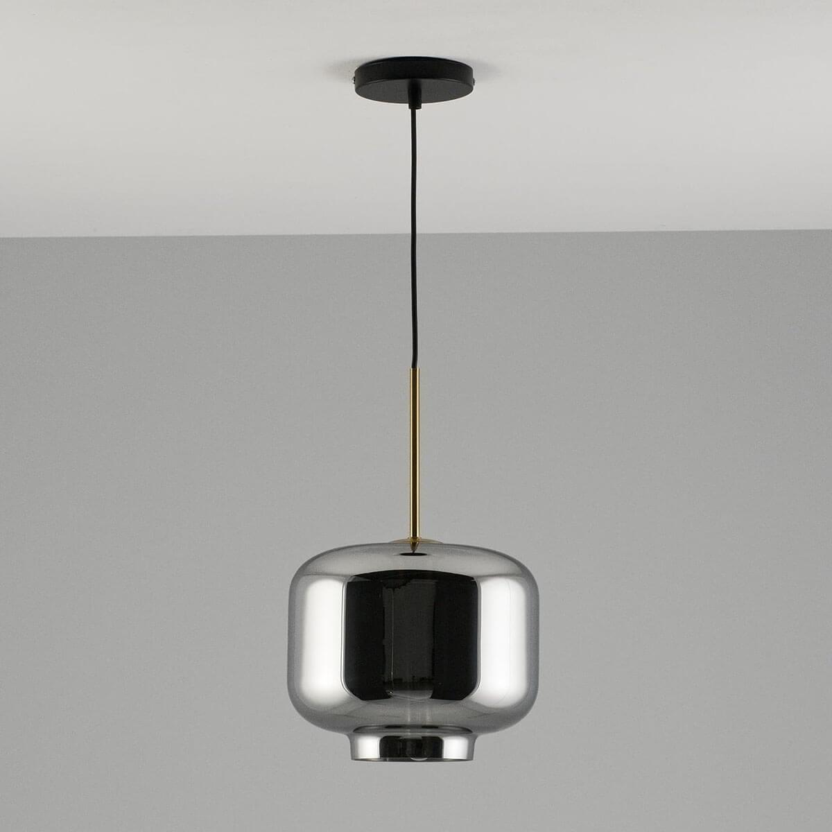 Подвесной светильник 25*21 см, E27 60 W, Moderli Teen V2132-P Черный