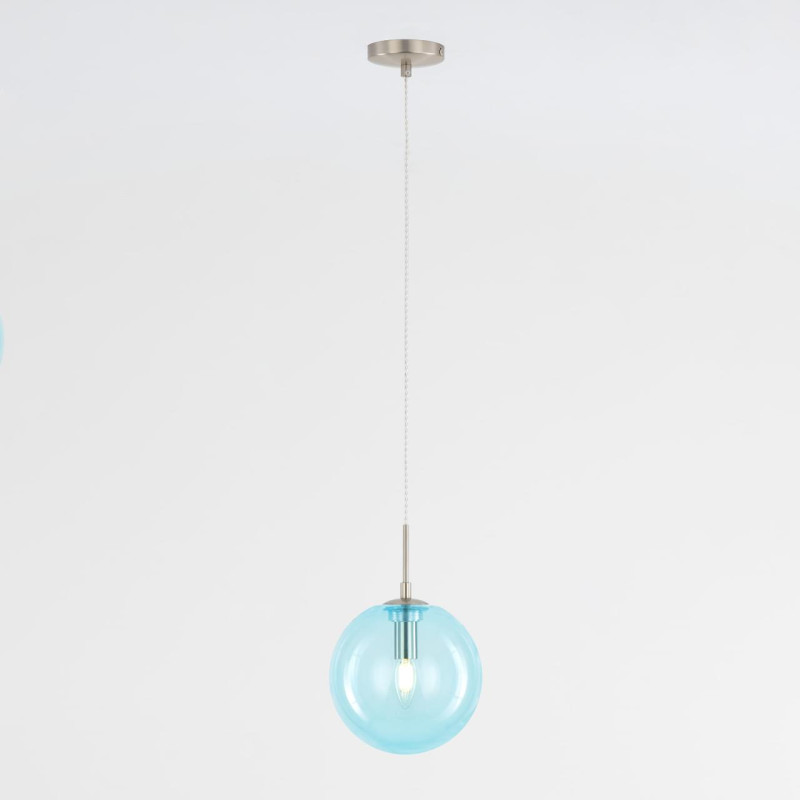 Светильник подвесной 20*130 см, 1*E14, Матовый хром Citilux Томми CL102627