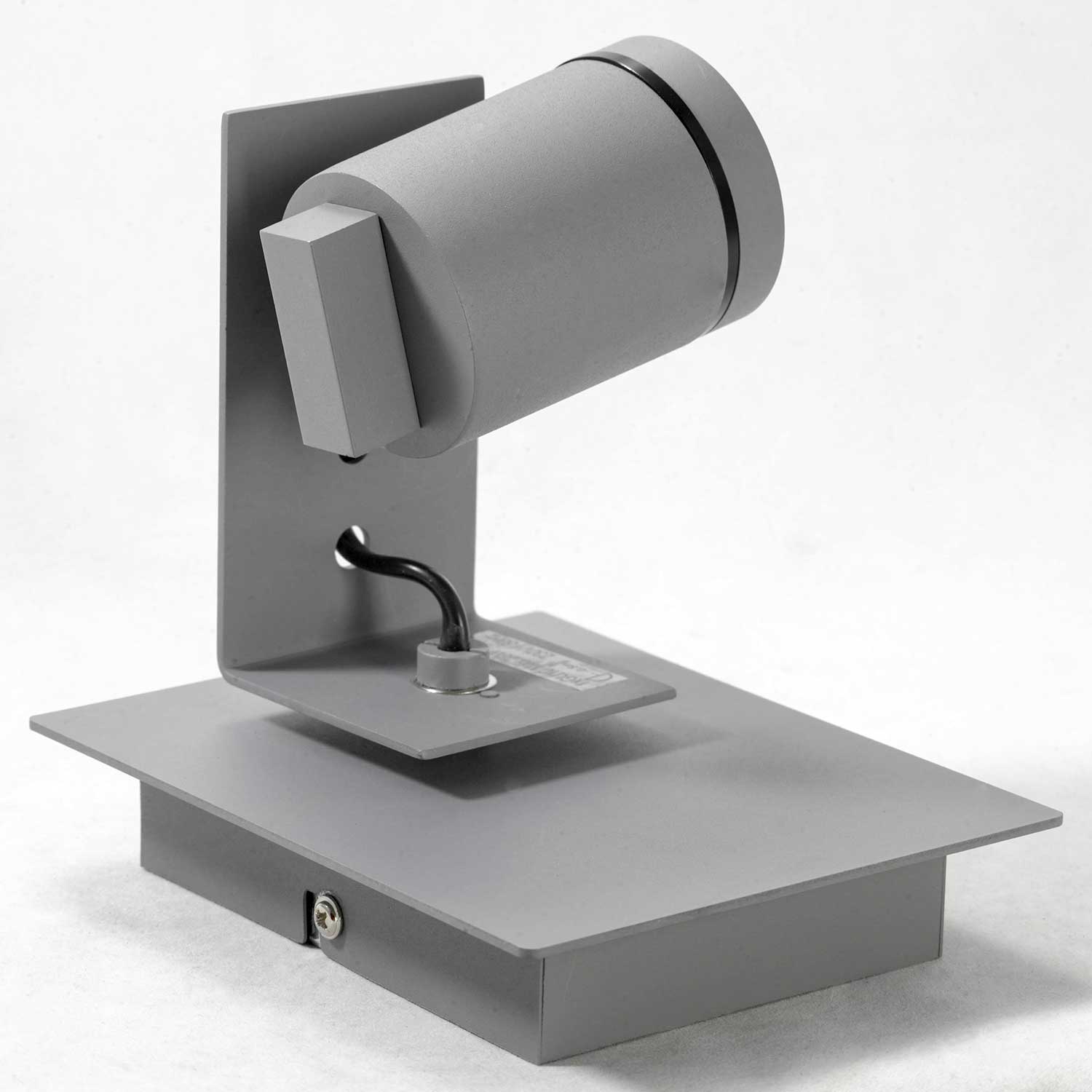 Спотовый светильник 15*12*14 см, 1*GU10*5,5W 4100K Lussole Dillingham GRLSP-8022 серый
