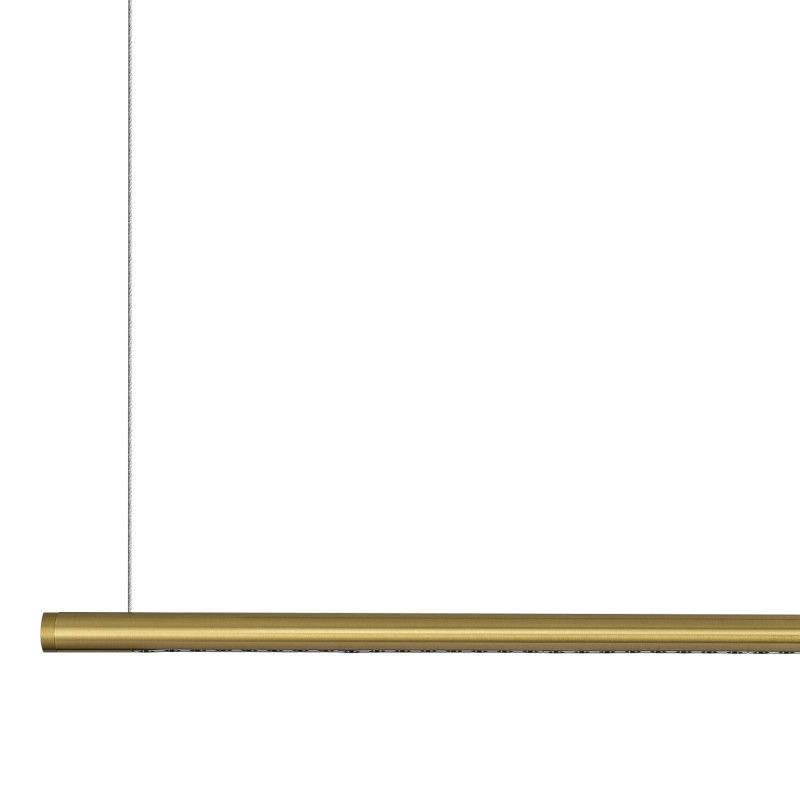 Линейный светильник 100*10*-120 см, *LED, 20W, 4000K, ST-Luce Parilla SL6238.303.01, латунный