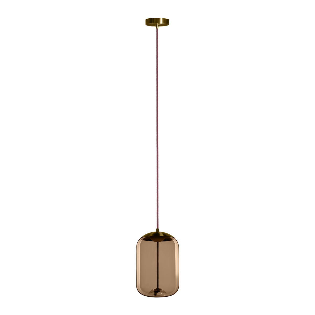 Подвесной светильник 12*22 см, 1*LED*5W LOFT IT Knot 8135-C mini латунь