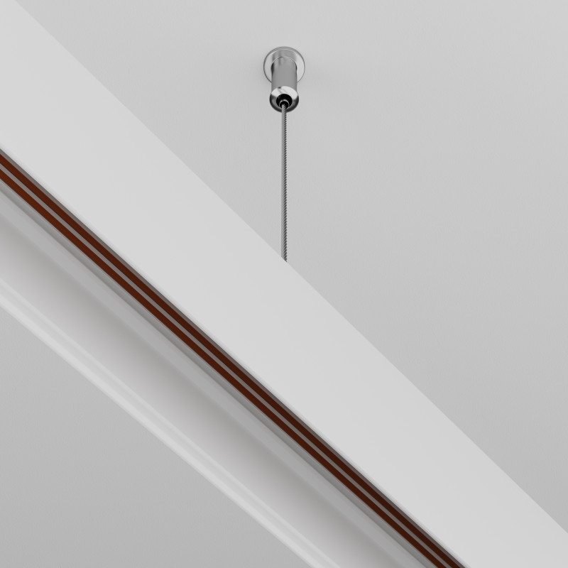 Подвес тросовый 2шт Exility белый 8*2,2*200 см, LED*W TRA034SW-2W Maytoni, Белый