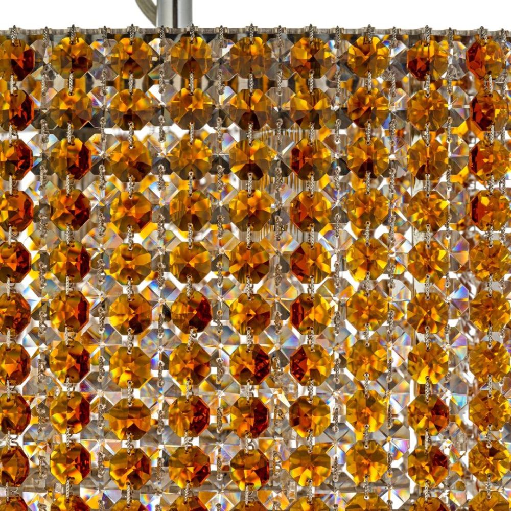 Люстра **2 см, 6*E14*40W, Dio D`arte Liano Liano E 1.5.60X30.103 N, никель