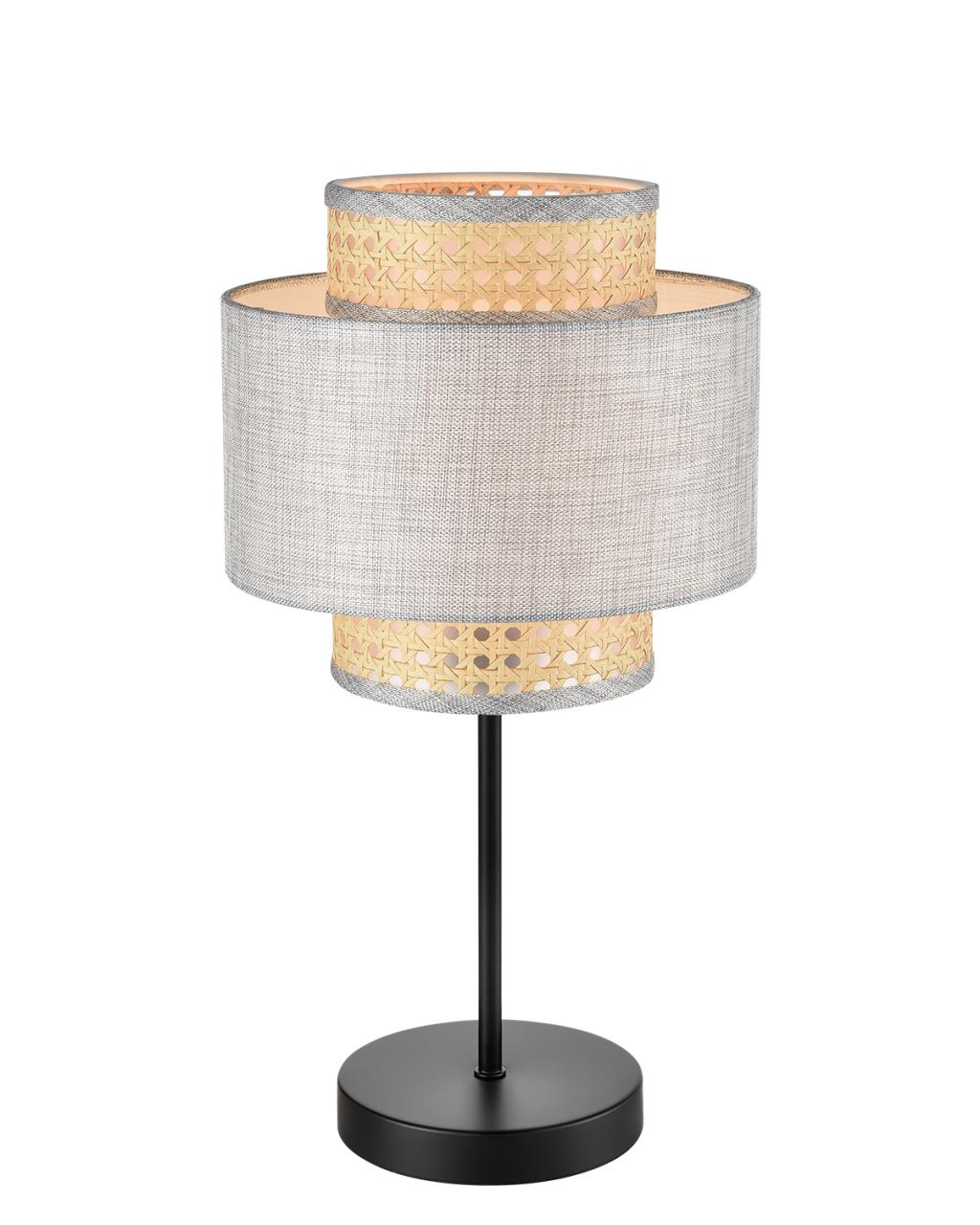 Настольная лампа 25*25*45,5 см, 1*E27 Lumion Launa 8043/1T черный