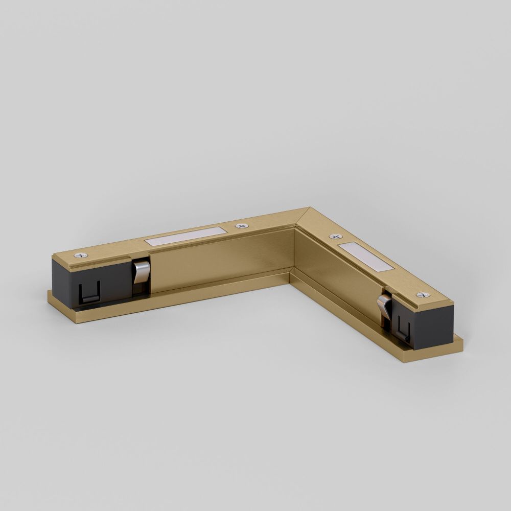 Brass Line Угловой коннектор (латунь) 85006/00, 9*9*см, Elektrostandard Line Magnetic 85006/00, латунь